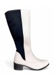 BOTA BENDITAS MUJERES CAÑA LARGA CON NEOPRENO Blanco