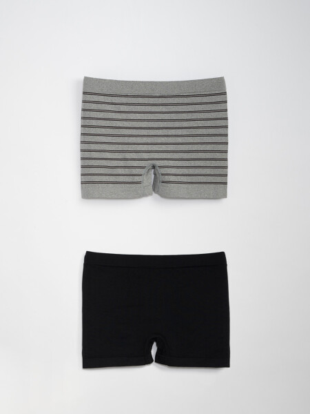 Boxer microfibra Gris Melange