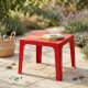 Mesa infantil 54x54x46 cm ROJO
