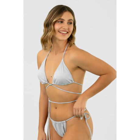 Triangulo rudy metal Silver grey metal