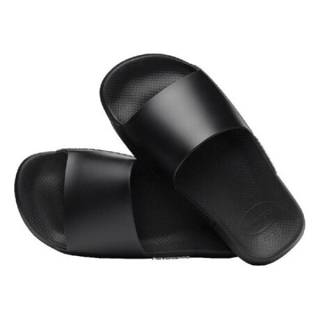 Sandalias ojotas Havaianas Slide Classic Black Negro