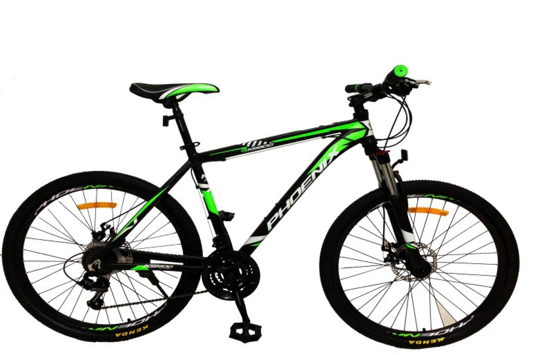 Bicicleta Phoenix KS800 Rod.26 T.L negro/verde 