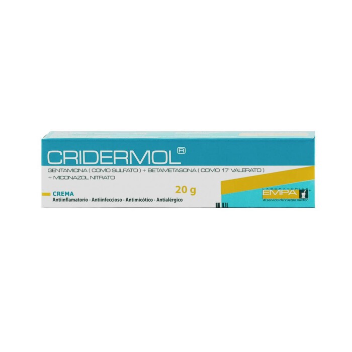 CRIDERMOL CREMA CJ X 20 GRAMOS única