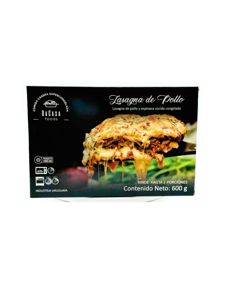 LASAGNA DE POLLO DA CASA 