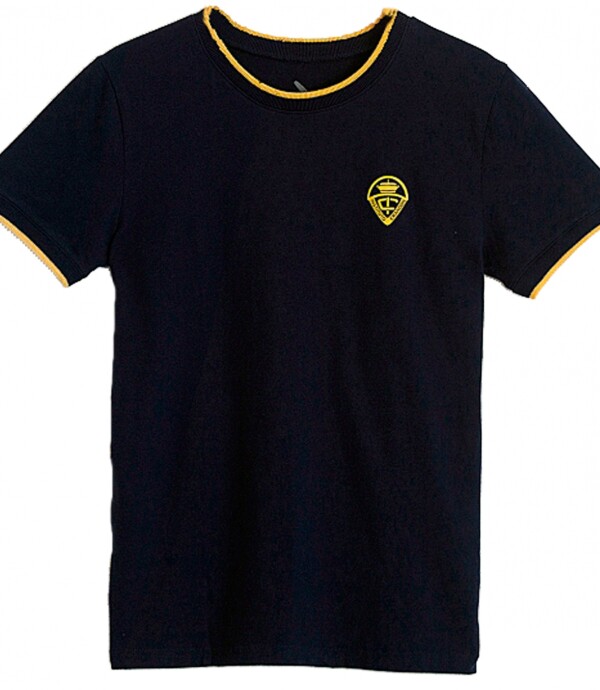 T-shirt Primaria manga corta Crandon Navy