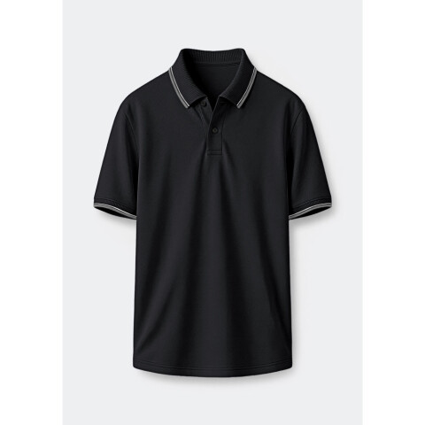 CAMISA POLO MM MASC NEGRO