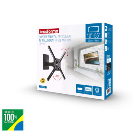 Soporte TV Articulado Brasforma SBRP130/1030 Soporte TV Articulado Brasforma SBRP130/1030