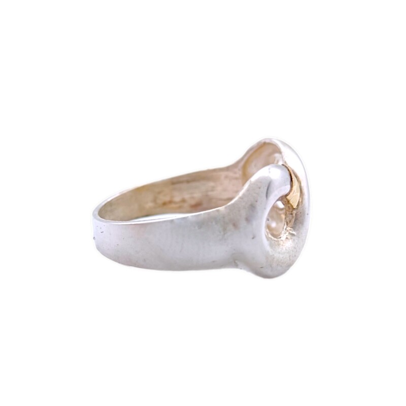 Anillo Infinito-Plata y Oro-Sin Piedra-AN5722 sinpiedra