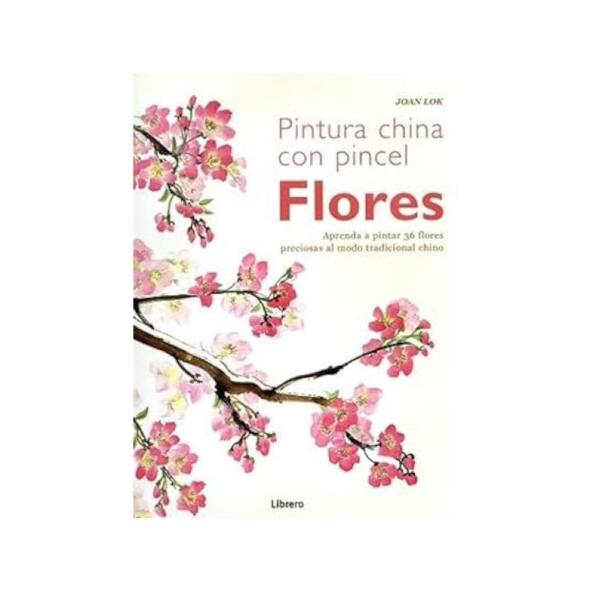 Pintura China con pincel. Flores 