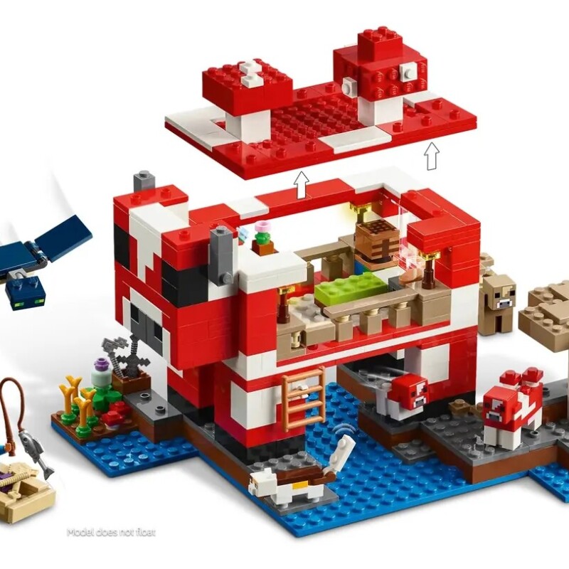Lego Minecraft La Casa Champiñaca Lego Minecraft La Casa Champiñaca
