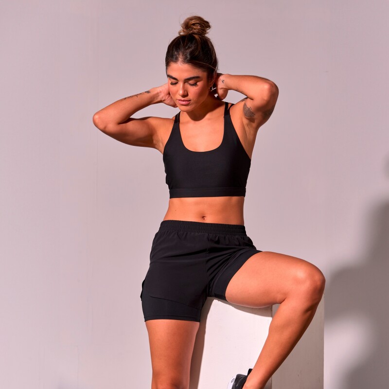 Bra Serena de Mujer Negro