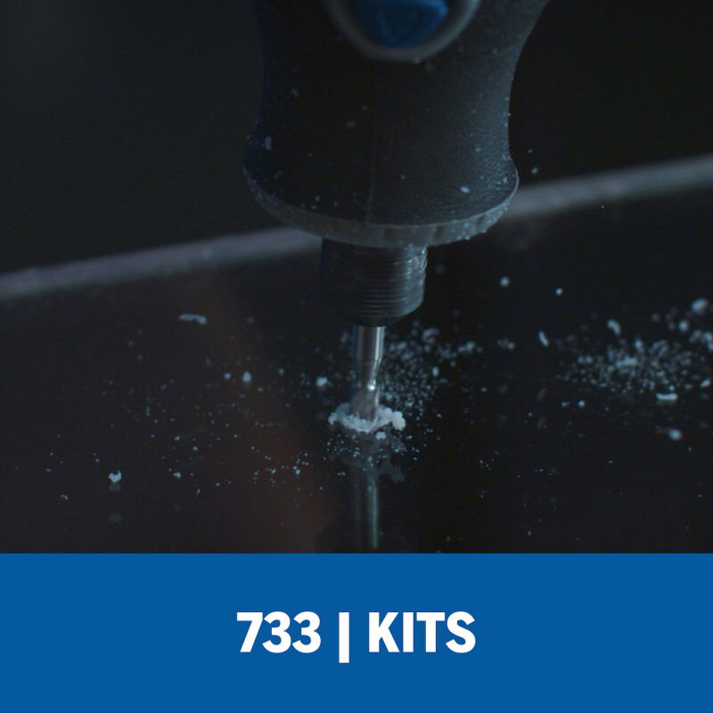 Kit de accesorios de Minitorno Dremel 20 Piezas (Modelo 733) 6 meses / Dremel Unica