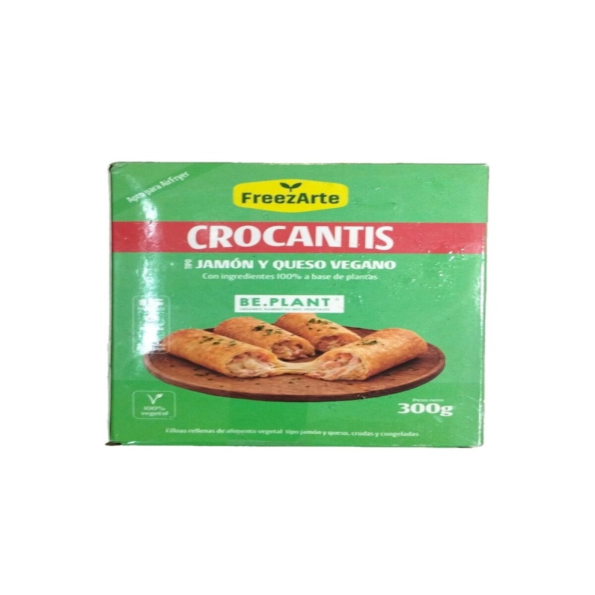 Crocantis Vegano De Jamon Y Queso 15 Unidades 