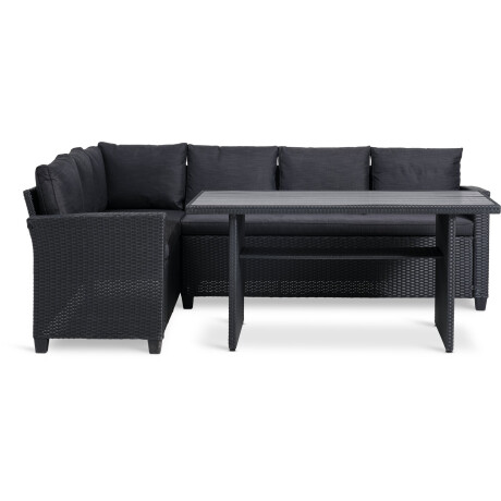 Set Jardin Agermose 6 Plazas Negro