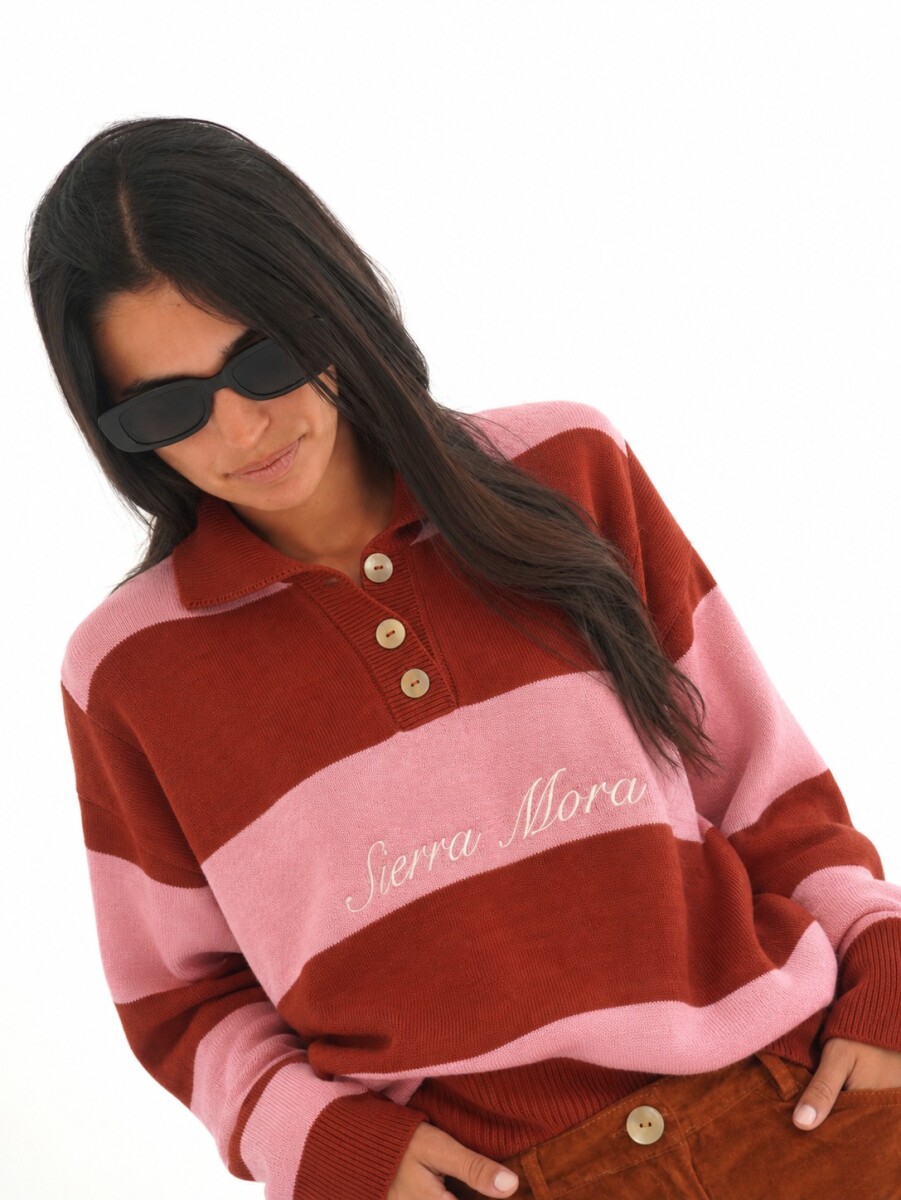 Heritage Sweater - Terracota / Salmón 
