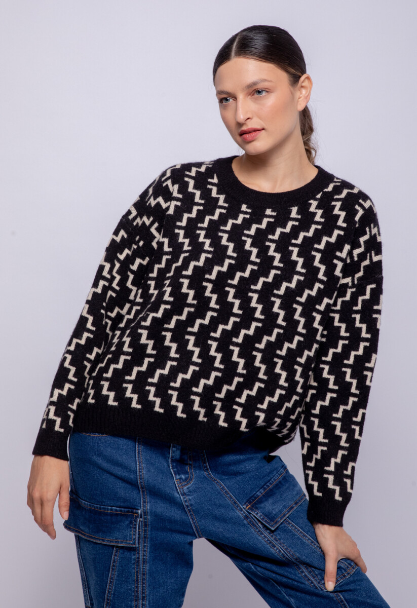 SWEATER LINIERS - Negro 