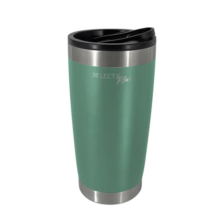 Vaso Térmico Selecta Plus con Destapador 560ML Acero Inox VERDE