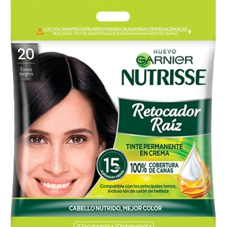 GARNIER NUTRISSE RETOCADOR DE RAIZ Nº20 TONO NEGROS GARNIER NUTRISSE RETOCADOR DE RAIZ Nº20 TONO NEGROS