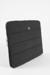 Estuche porta laptop pespunte negro