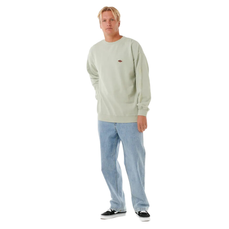 Buzo Rip Curl Original Surfers Crew - Verde Buzo Rip Curl Original Surfers Crew - Verde