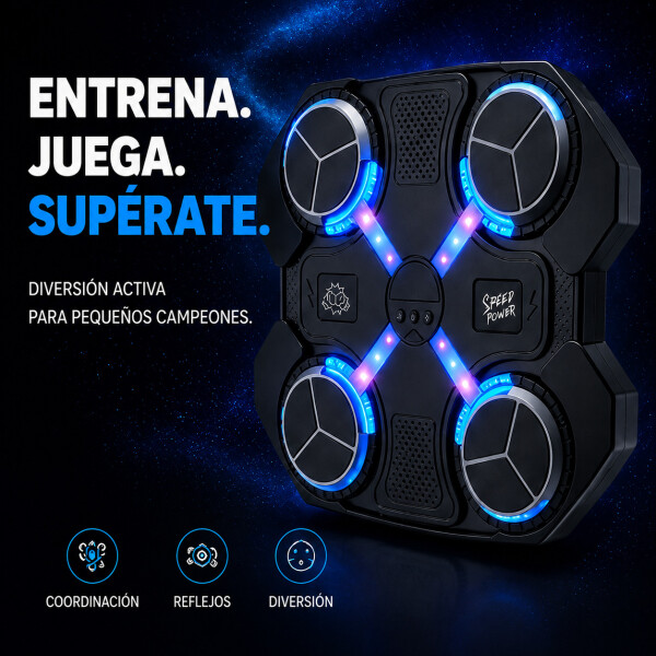 Maquina De Boxeo Infantil Bluetooth Bateria Musica Luz Maquina De Boxeo Infantil Bluetooth Bateria Musica Luz