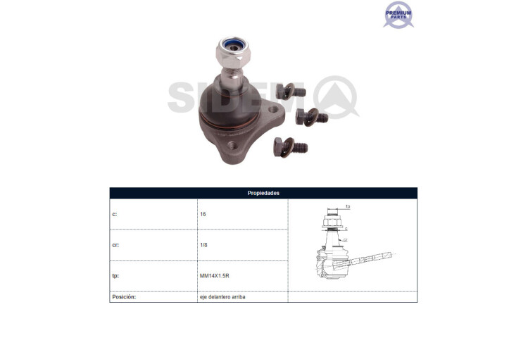 Rotula Del Mitsubishi L200 07-14 Der/Izq Rotula Del Mitsubishi L200 07-14 Der/Izq