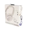 Auriculares bluetooth BT820 con vincha ajustable blanco Auriculares bluetooth BT820 con vincha ajustable blanco