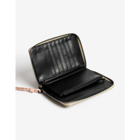 Billetera Fichero Con Bolsillo Verde Claro