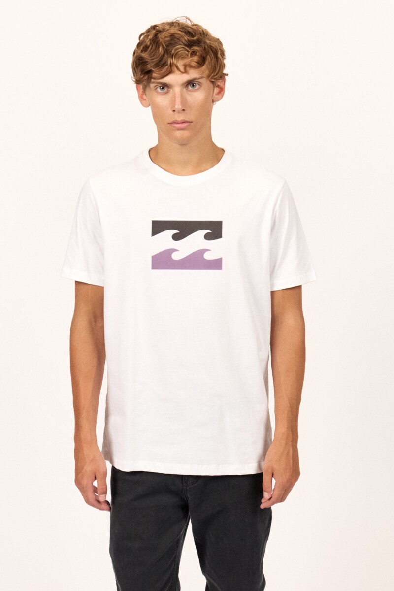 REMERA RIPPLE WAVY TEE B-blanco