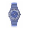 Reloj Swatch SS08N110 Metro Deco de silicona Azul