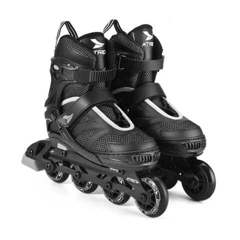 Patines Rollers Atrio Talle 33-36 black Unica