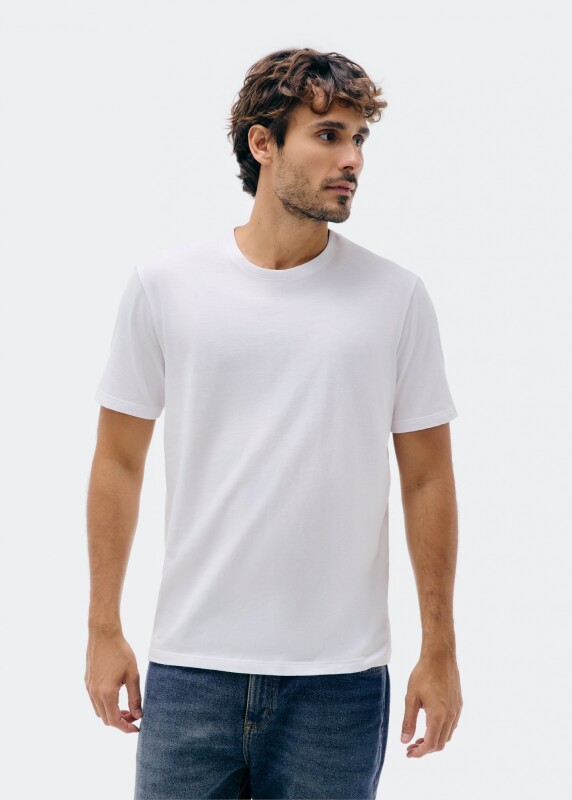 CAMISETA MM MASC BLANCO