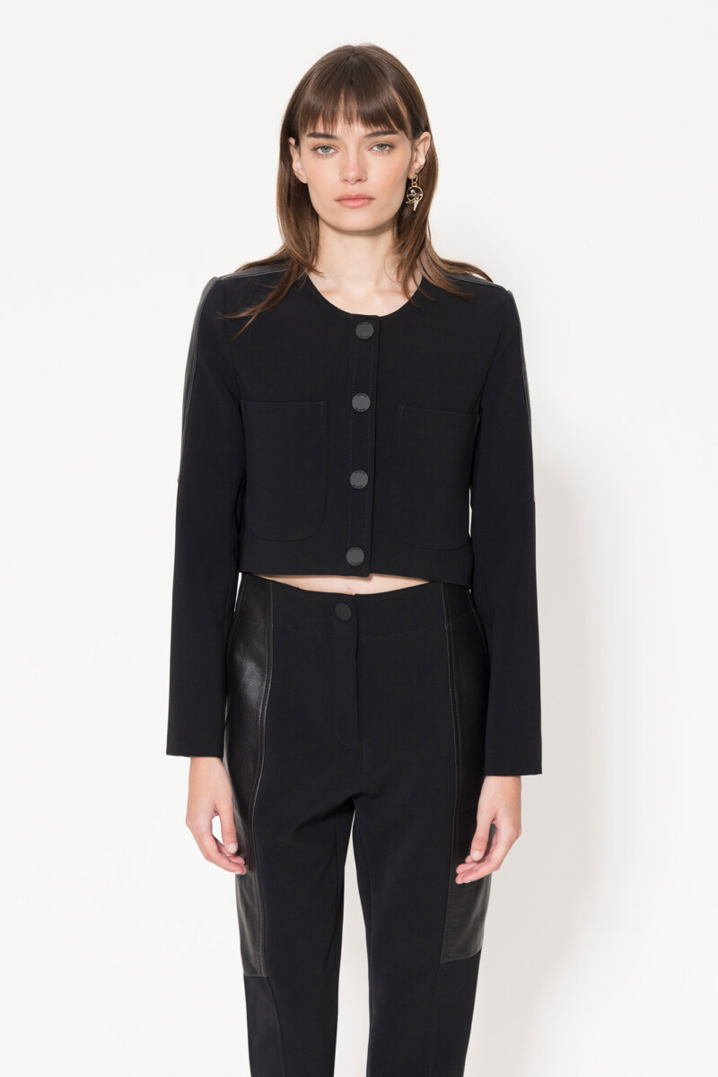 CHAQUETA GENIAL Negro