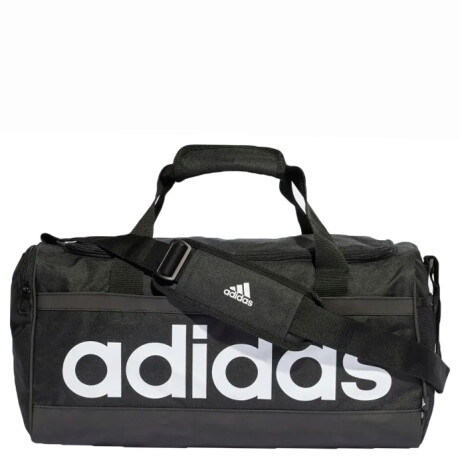 Bolso Adidas Linear Duffel Negro - Blanco