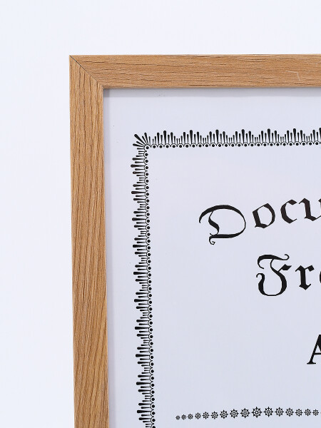 CUADRO DIPLOMA BLANCO