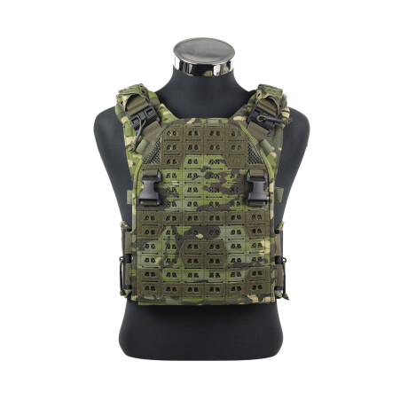 Chaleco ASPC - Porta placas de Airsoft Multicam Tropic
