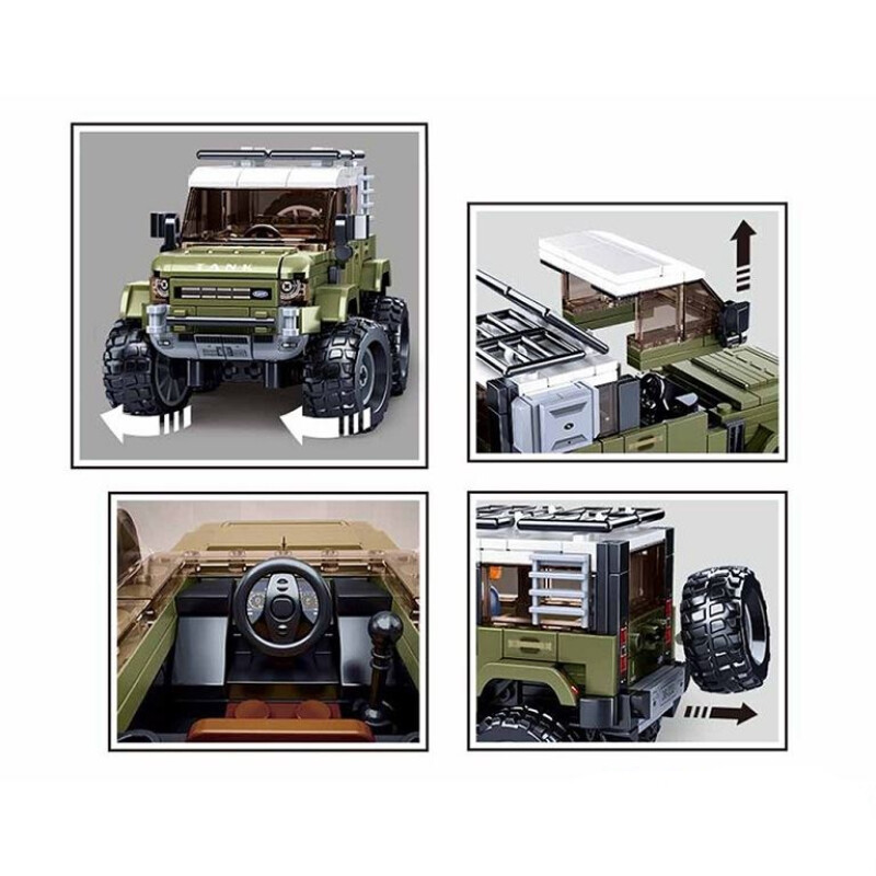 Sluban Todoterreno americano M38-B1015 Sluban Todoterreno americano M38-B1015