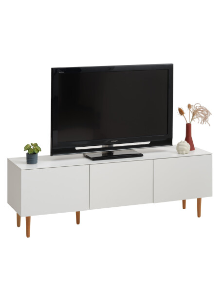 Mueble TV KORSVANG 3 puertas blanco Mueble TV KORSVANG 3 puertas blanco