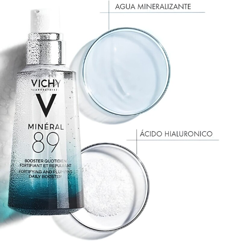 Pack Vichy Mineral 89 Serúm 50ml + Crema Facial Noche 50ml Pack Vichy Mineral 89 Serúm 50ml + Crema Facial Noche 50ml