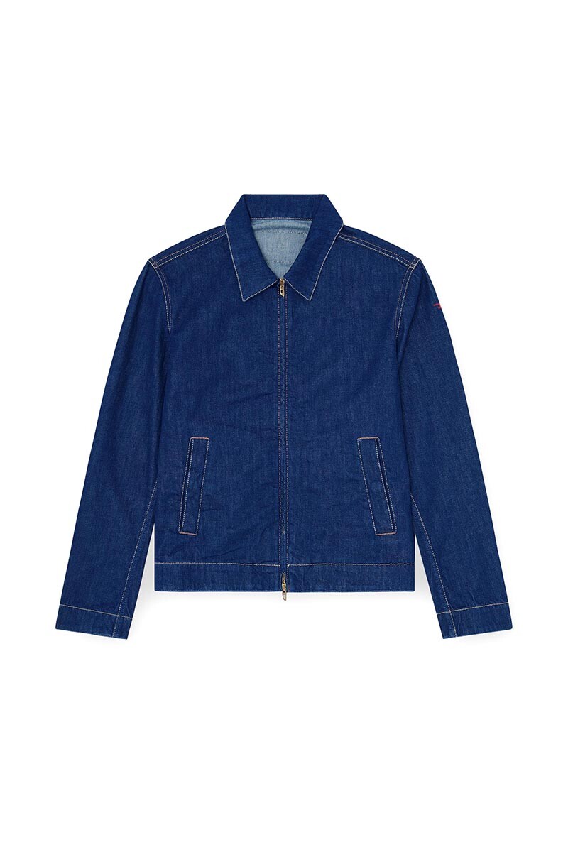 Chaqueta Denim Para Hombre D-Rohe Azul Medio