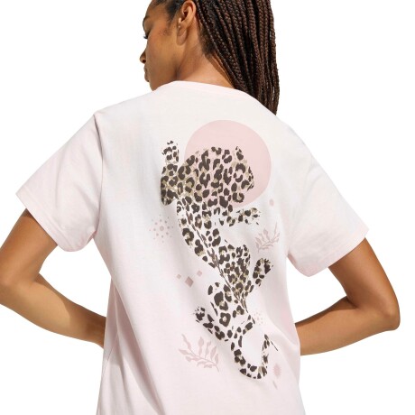 Remera adidas Graphic Animal Loose 1 PINK