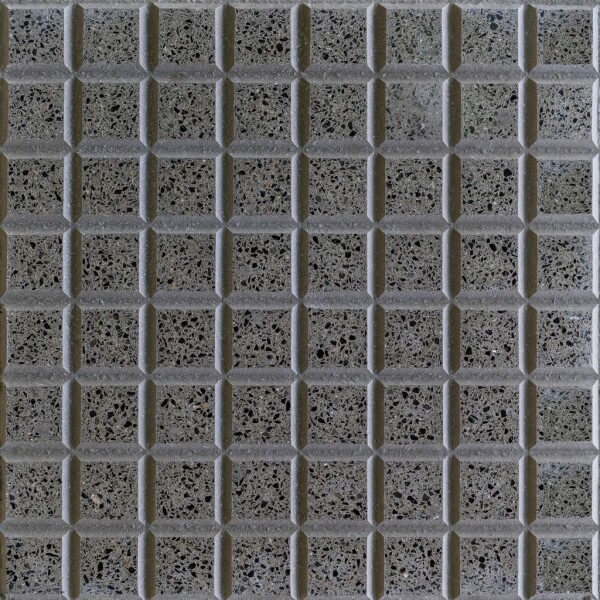 ADOQUIN RECTO 64 PANES GRIS C/NEGRO 400X400X26 MM (/m2) Adoquin Recto 64 Panes Gris C/negro 400x400x26 Mm (/m2)