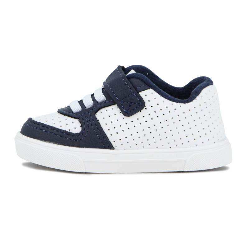 Molekinho Zapato Casual Infantil Napa Flot Ru Neo Mic/napa Flot Ru N Blanco-marino