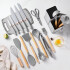 Set de 19 Utensilios para Cocina Silicona Antiadherente IMBACK Gris Set de 19 Utensilios para Cocina Silicona Antiadherente IMBACK Gris