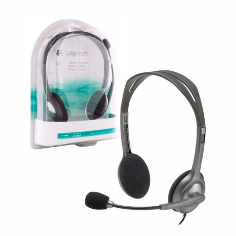 Audifono Logitech H111 C/microfono 001