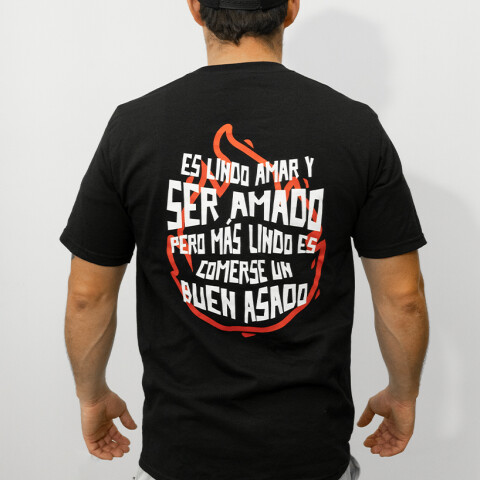 Remera Brasas Frase 4 L