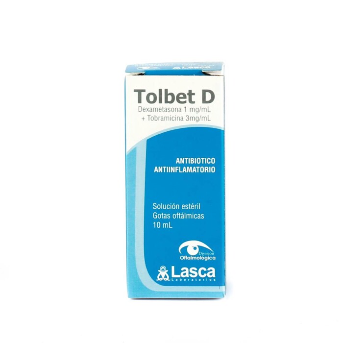 TOLBET- D OFT. GOTAS FRASCO X 10 ML. única