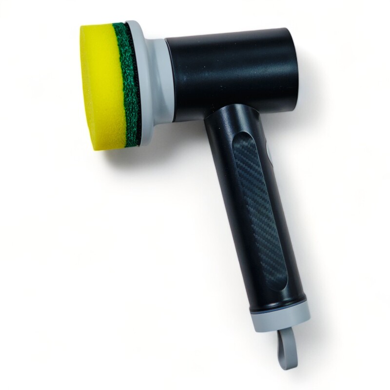 Cepillo electrico inalambrico recargable hogar cocina baño set accesorios Mango Largo Sin Color