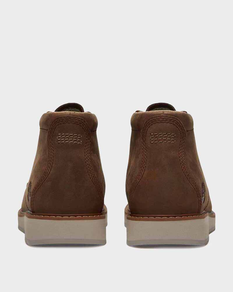 Botas Redwood Edge Mid Chukka Hombre Dark Brown Full Grain