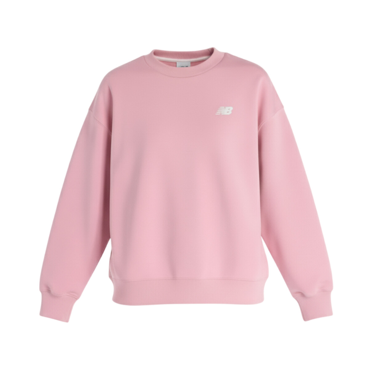 BUZO NEW BALANCE SPORT ESSENTIALS FRENCH TERRY CREW - Pink 
